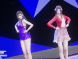 [MMD] TAEYEON - INVU Aerith Tifa Lockhart Hot Kpop Dance Final Fantasy Uncensored Hentai