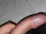 Preview 4 of Sliding foreskin on fat, veiny European cock
