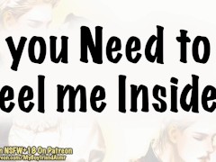 Dom Boyfriend touches himself thinking about you... Asmr Roleplay Bf Rp M4f Deep Male moans Moaning