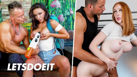 HORNY HOSTEL - OUT OF THIS WORLD - The Big Tits Compilation Parte 2