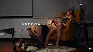 Sub Margout Darko eats Morea Black pussy while getting fucked by fucking machine!