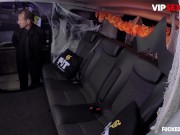 Preview 2 of FUCKED IN TRAFFIC - Hot Cop Jasmine Jae Gets Slutted Out By Cab Driver On Halloween