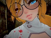 Preview 1 of Silent Hill Nurse gives you uwu ear licks || LEWD ASMR VR RP