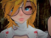 Preview 3 of Silent Hill Nurse gives you uwu ear licks || LEWD ASMR VR RP