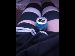 Little teaser "Can crushing whit thighs nya "