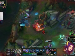 STEP MOMMY IRELIA DOMINATES ENEMY YASUO AND CREAMPIES ENEMY TEAM