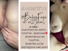 Video I love it when he rips my pants off and makes me cum , beautiful pregnant teen pov cream pie , asmr