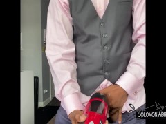 Black Man self Strokes