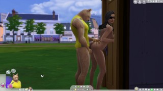 Sims - Public Sex At Strip Club