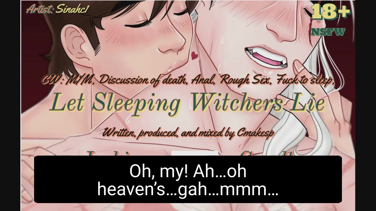 Geralt fucks Jaskier speechless