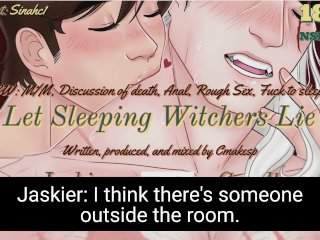 Geralt fucks Jaskier speechless