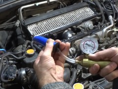 Subaru Forester 2.5 turbo. Большой расход