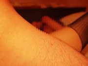 Preview 2 of Massive vaginal cum shot to a married woman in body stockings
