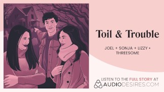 Surprise MFF threesome with my gf and her ex - Erotic Audio Porn