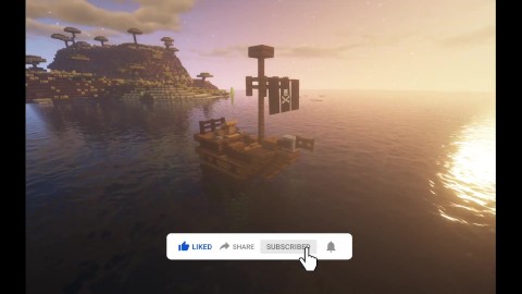 How to build a small pirate ship in Minecraft