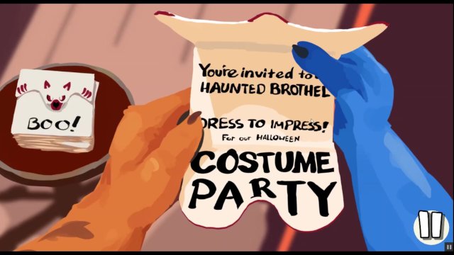 This Halloween Were Exploring the Haunted Brothel [Gay Hentai game PornPlay ] Ep.1 gloryhole fun