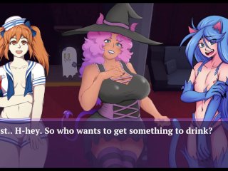 Sex Or Treat [Halloween Hentai Game PornPlay_] Ep.4 Bisexual_Orgy Party and Outdoor Bdsm