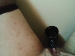 FTM Masturbating with 12" Black Cock (Audio Ver.)