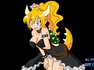 verified amateurs, drawing, naked, bowsette