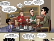 Preview 3 of The Big Bang Theory pt. 1 - Organizing a gangbang