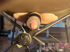 (Loud Moaning) Milking Table Empties My Balls After 2 Days Edging(Amazon Position)