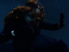 underwater moments: gothic mood mermaid
