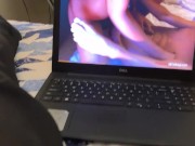 Preview 2 of Long Edging Session Watching Pornhub