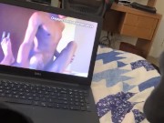 Preview 3 of Long Edging Session Watching Pornhub