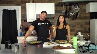 Kook gevecht met Vanessa Skye