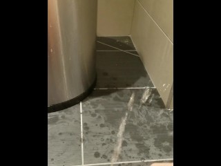 Squirting in the Public Shower