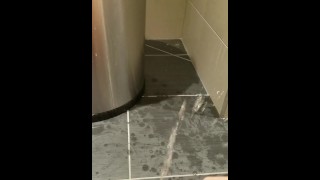 Squirting in the public shower