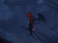 Growing Vampire Serana - Skyrim Giantess - Screenshot 10 of 16 - Tall Girl