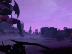 Growing Vampire Serana - Skyrim Giantess - Screenshot 11 of 16 - Giantess