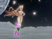 Preview 3 of Angela Balzac Hentai Dance in the Moon Conqueror MMD 3D Nude Purple Armor Color Edit Smixix
