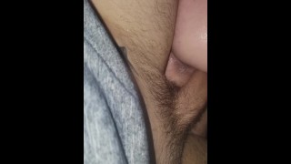She squirts all over my dick