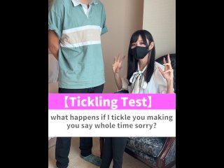 cfnm, femdom, japanese girl, tickling