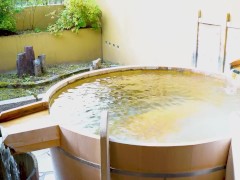 温泉で入浴中！身も心も解れて最高なの。今晩は寝かせないわよ - Screenshot 1 of 16 - デカ尻