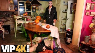 MATURE4K. Putain de cache-cache et putain cherchent Halloween Jeu