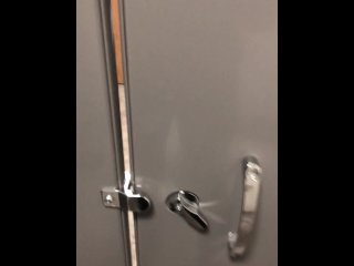 vertical video, exclusive, mother, public bathroom