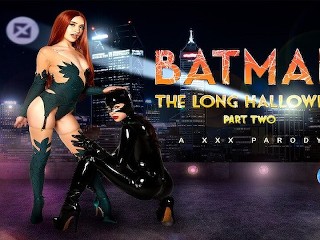 BATMAN Dans un Trio Avec CATWOMAN et POISON IVY Pendant Le Long Halloween VR Porno