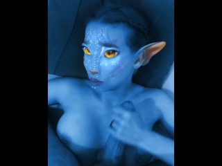 Ik Neukte Een Avatar-meisje