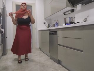 My Big-ass Stepmother HardenedMy Dick with Her_Skirt.