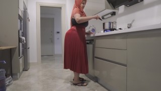 With Her Skirt My Badass Stepmother Hardened My Dick