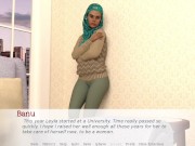 Preview 3 of Life in Middle east Gameplay #1 Muslim hijab Milf Arab