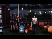 Preview 4 of Hero's Halloween 2022 - Pumpkin Pie - Kacchan x Deku - My Hero Academia 3D Animation Parody