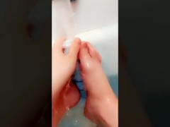 Cum on my feet