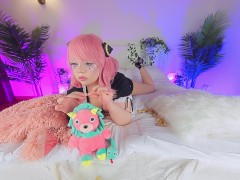 ANYA LOVES PEANUTS ( Anya Forger Cosplay ) - Screenshot 14 of 16 - Anya Cosplay Nude