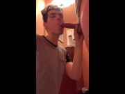 Preview 1 of Sucking hung Grindr fag