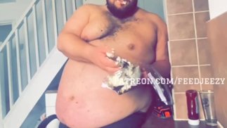 Burping in your face, eating all your food and gaining weight.. What a Fat Pig.