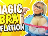 Magic Bra Inflation, i'm so happy to have huge tits! PREVIEW